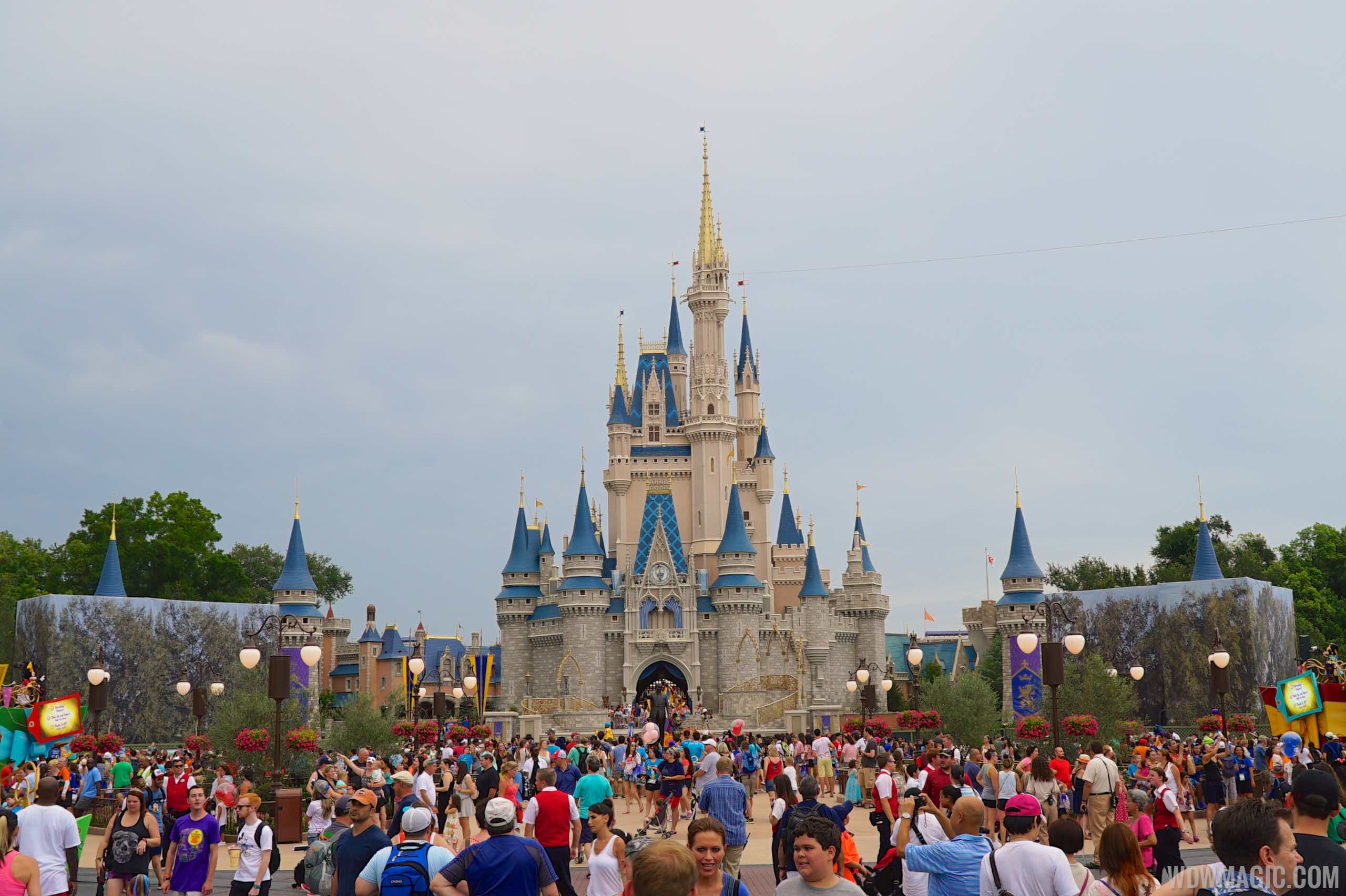 PHOTOS New turrets unveiled at Cinderella Castle in the Magic Kingdom