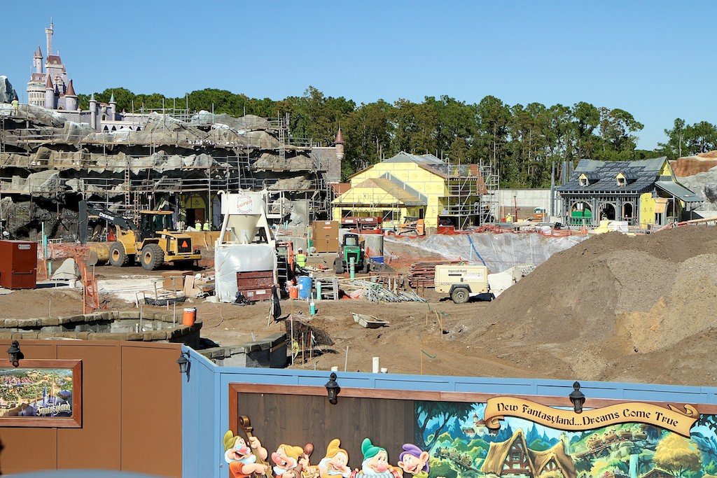 Fantasyland - Belle's Village and Beast's Castle