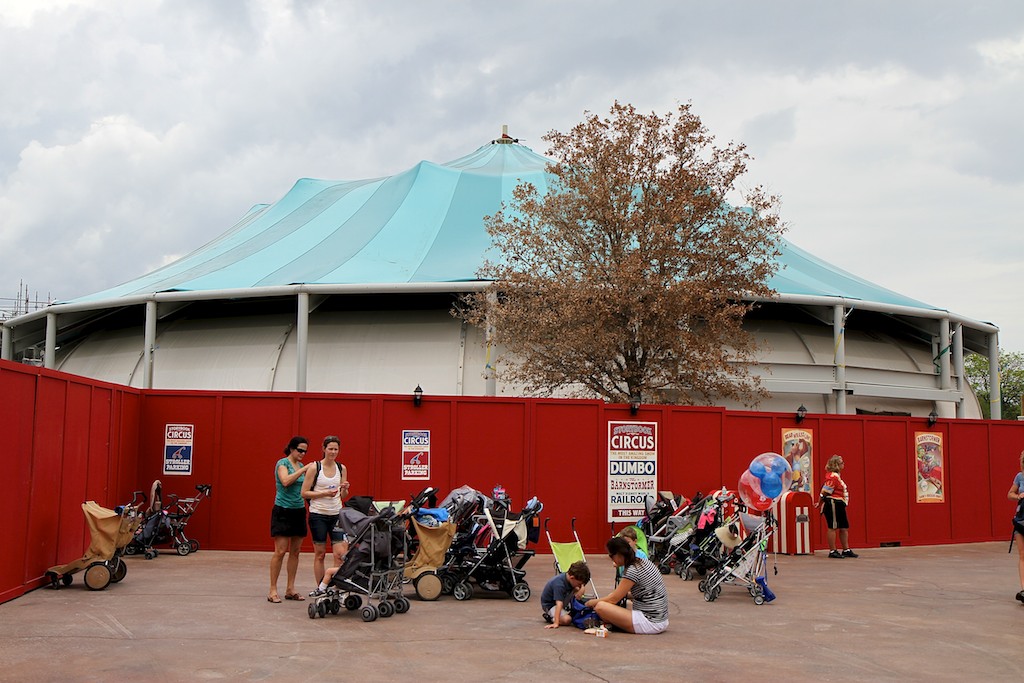 Fantasyland - The second big top - home to the Storybook Circus shop