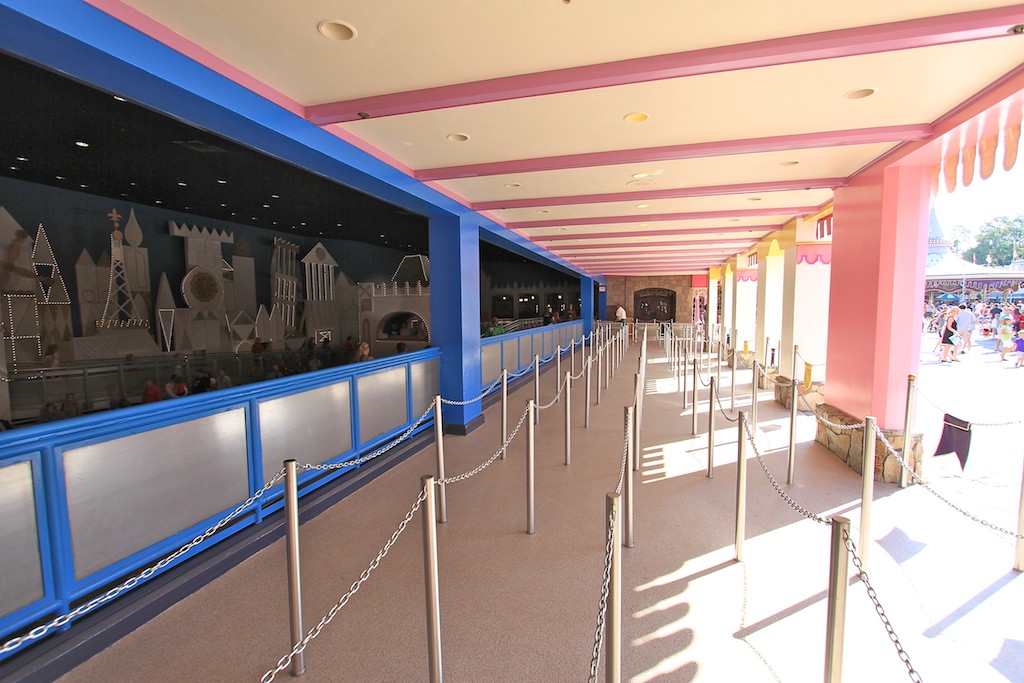 It's A Small World - Upper queue area