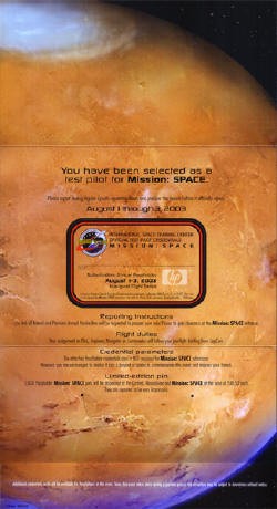 Mission: SPACE