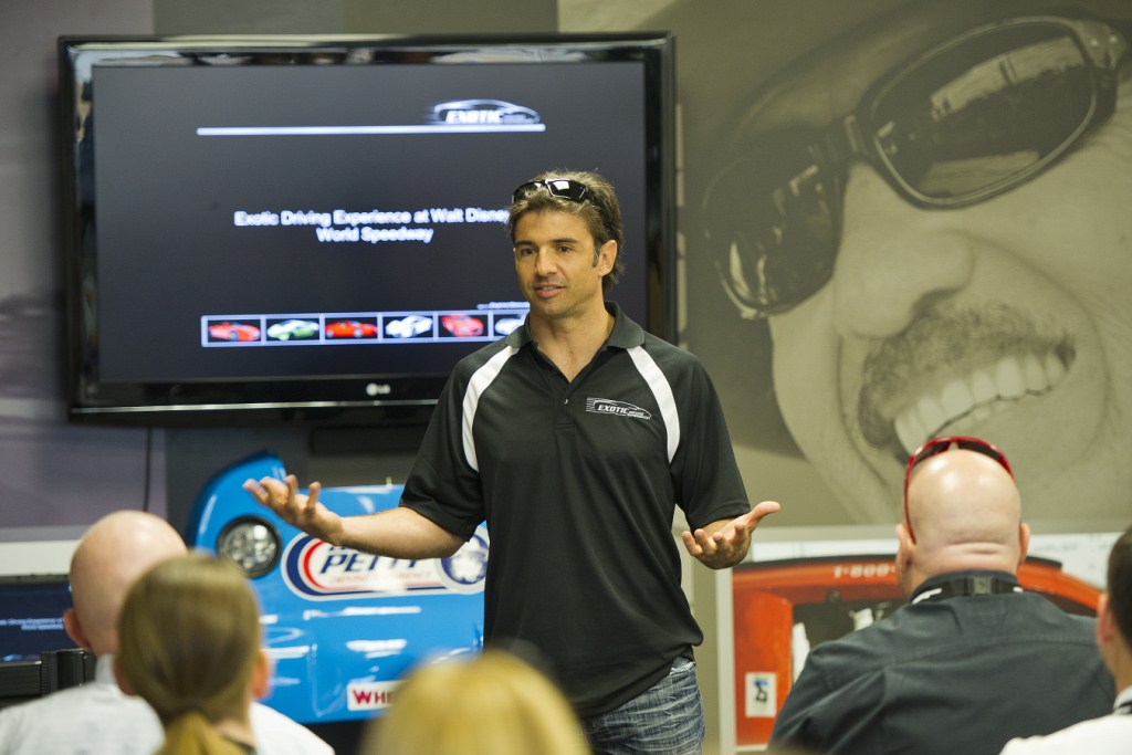Richard Petty Driving Experience - Brazilian Formula One driver Christian Fittipaldi introduces a new fleet of supercars by Ferrari, Lamborghini, Audi and Porsche 