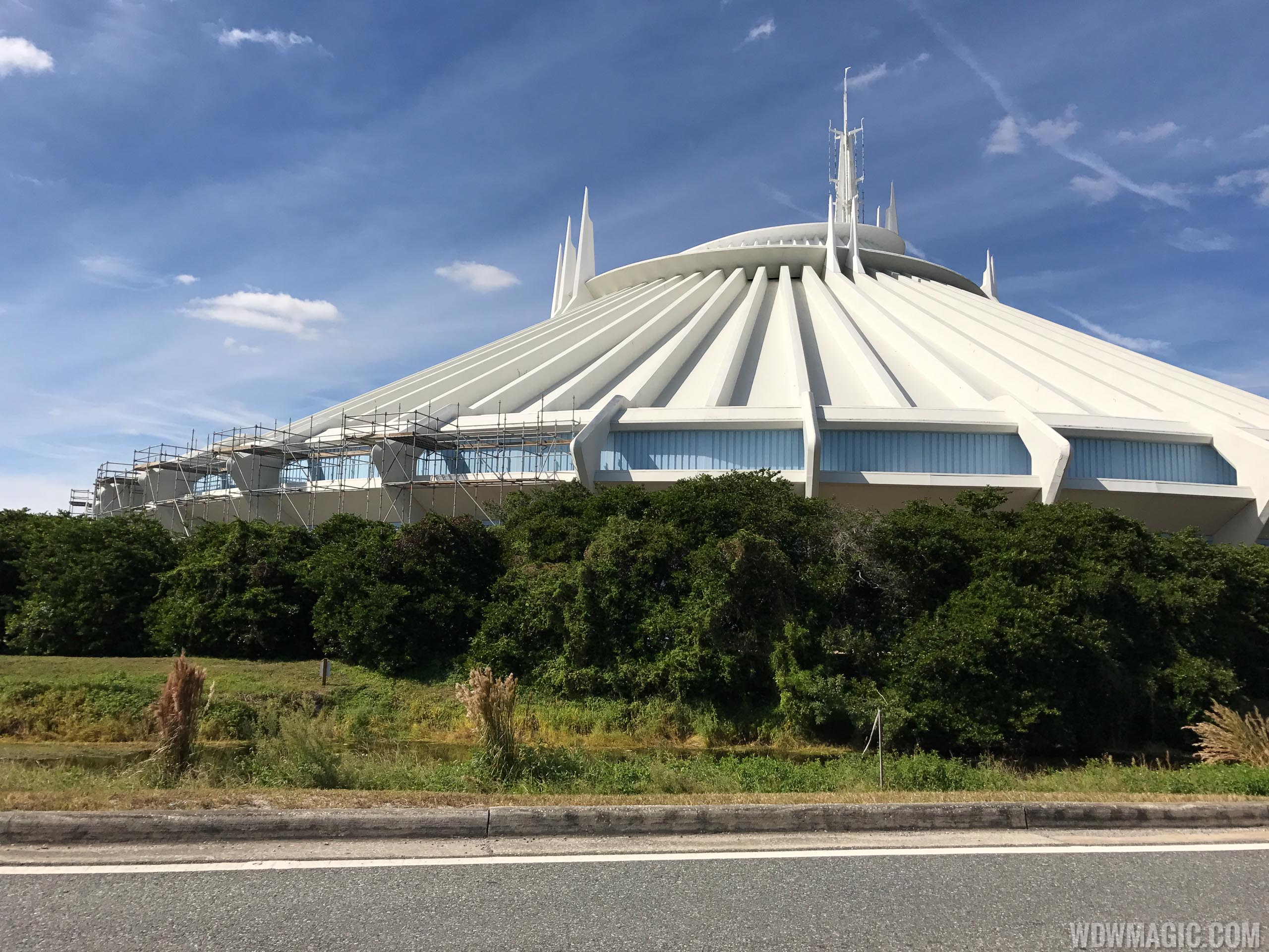Space Mountain exterior refurbishment Photo 1 of 1