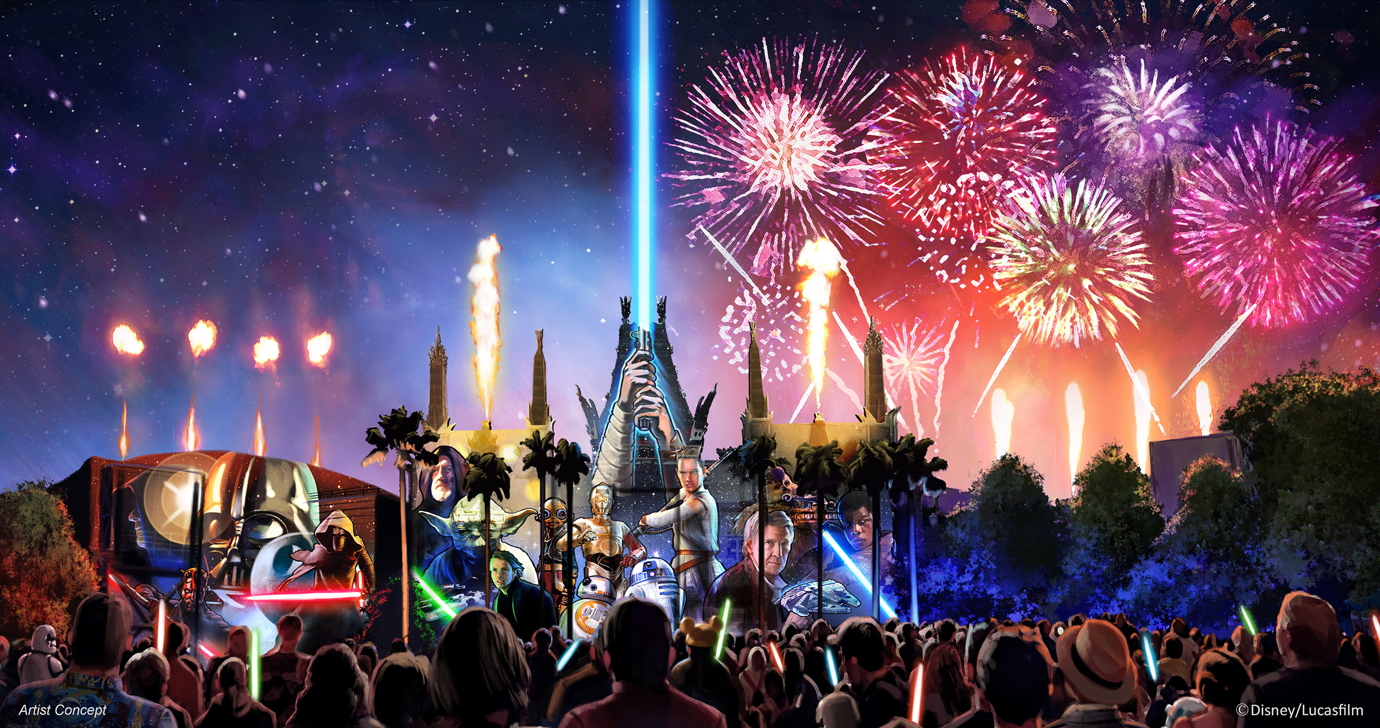 VIDEO - 'Star Wars: A Galactic Spectacular' now playing at ...