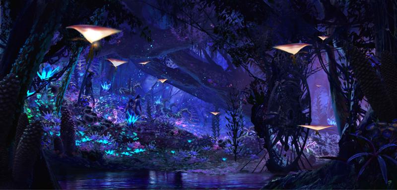 New Na'vi River Journey concept art