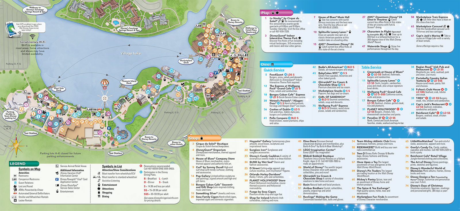 how do you get to disney springs from magic kingdom