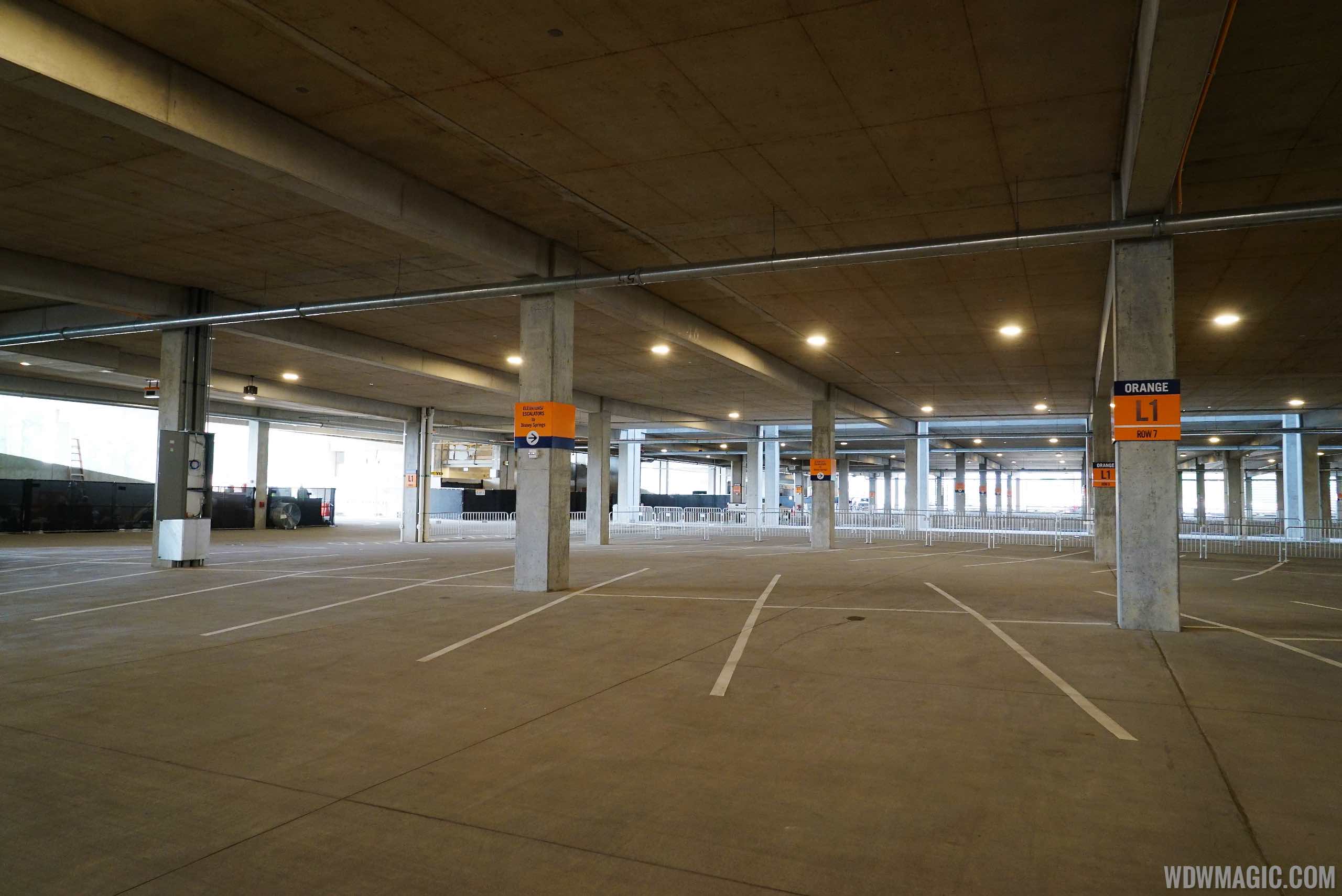 PHOTOS First look inside the new Disney Springs West Side parking garage