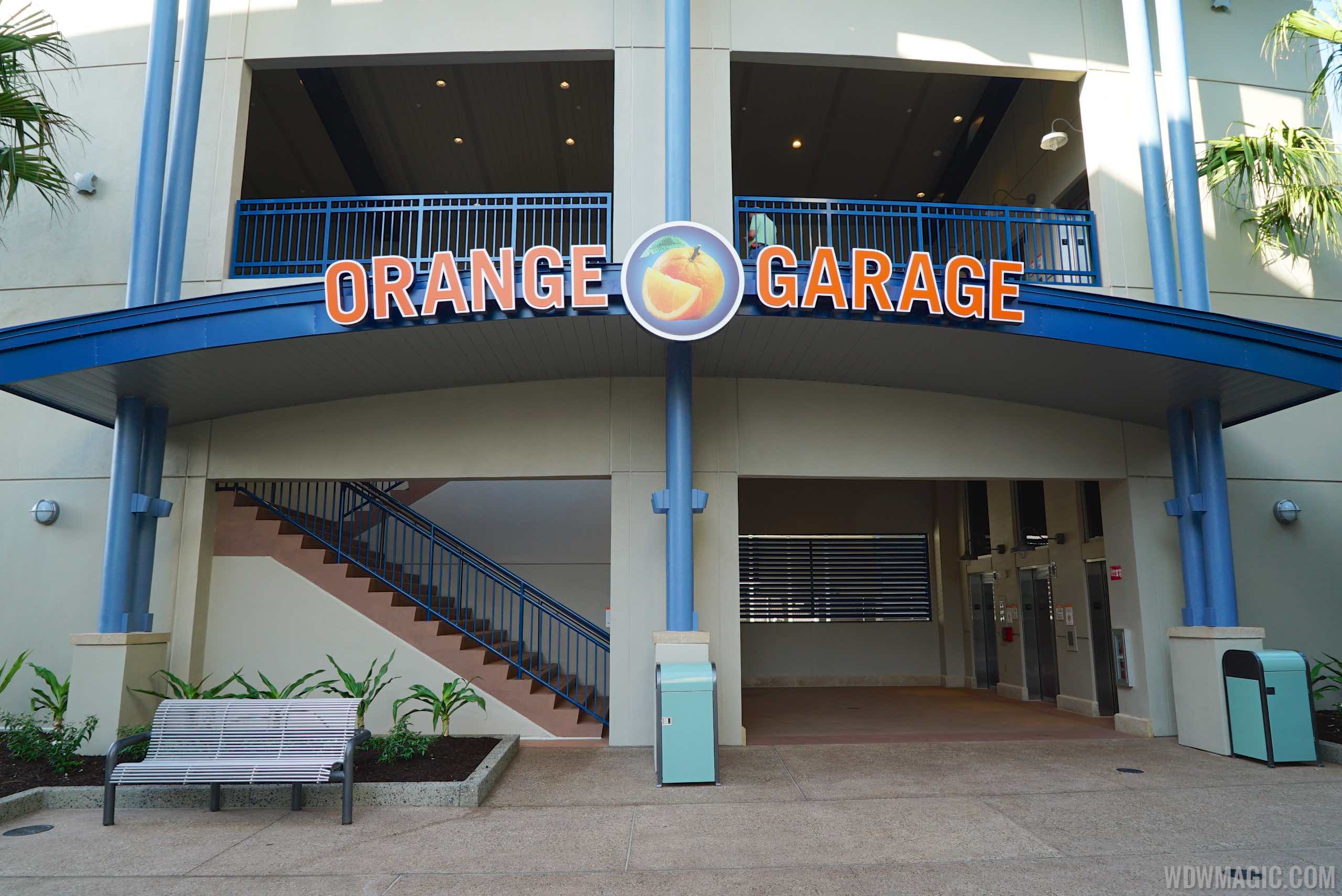Disney Springs Orange Parking Garage east connector Photo 3 of 9