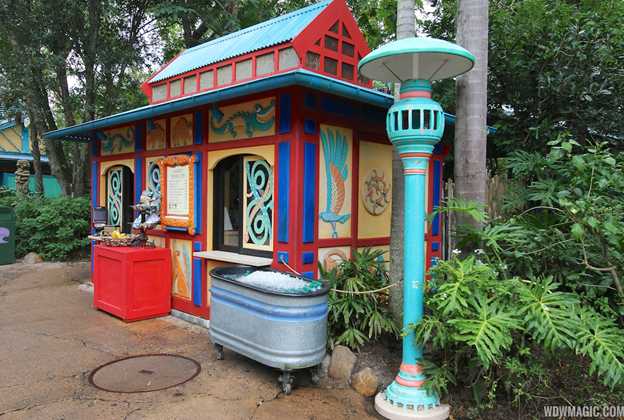 Gardens Kiosk At Disney S Animal Kingdom Has A New Look