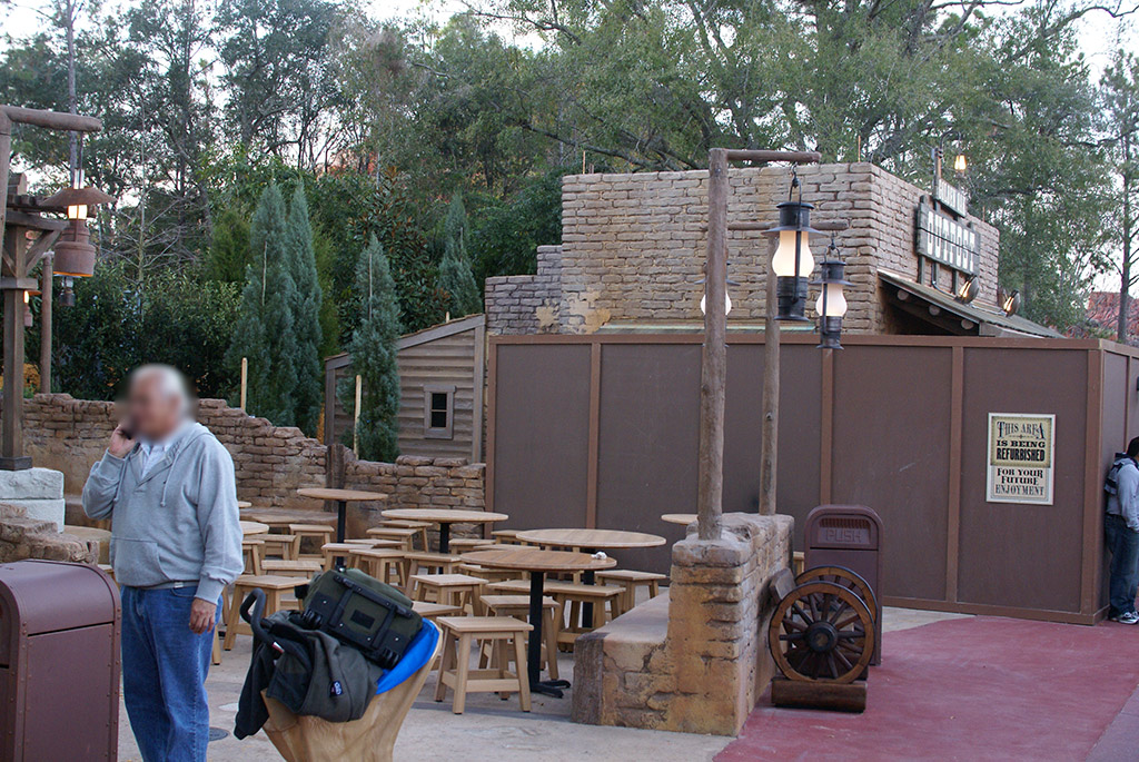 Golden Oak Outpost construction
