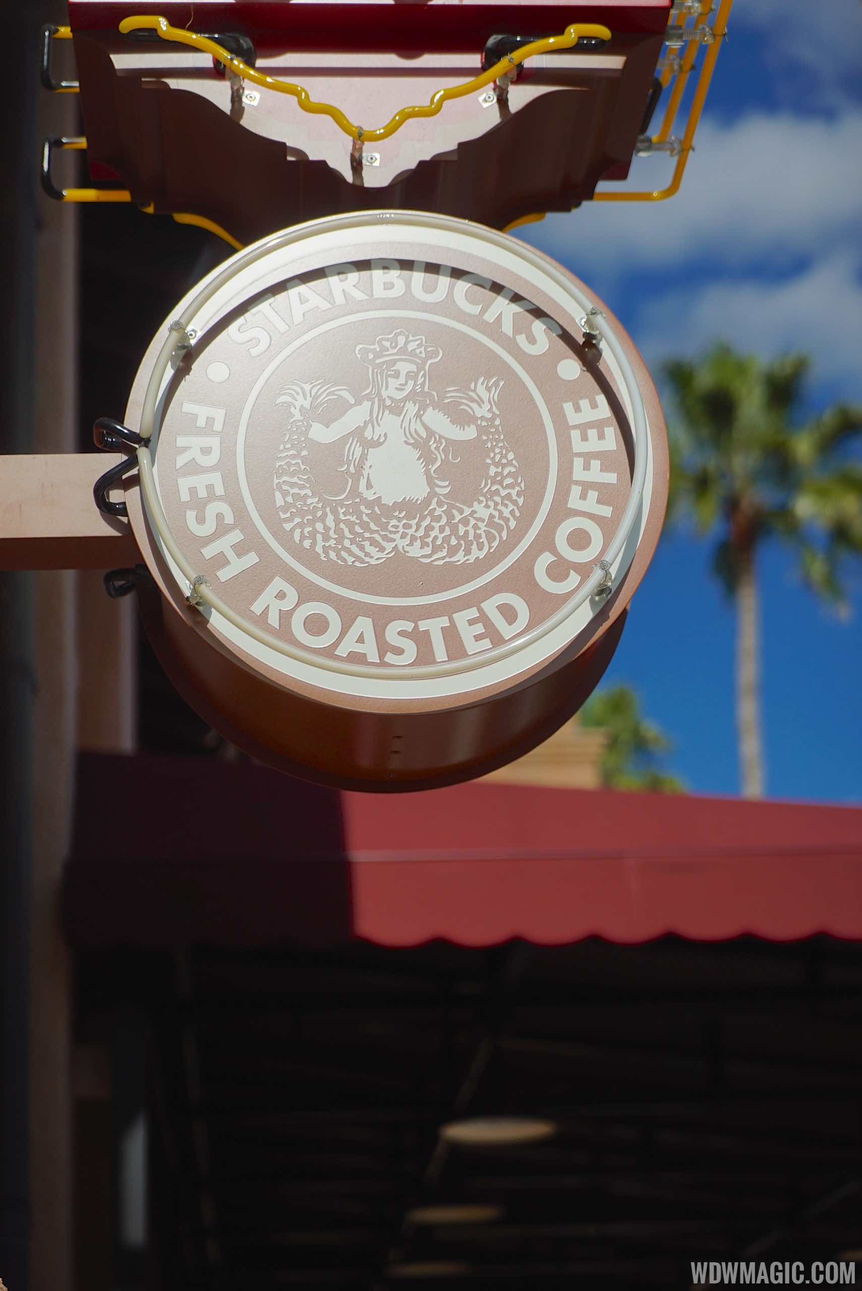 The Trolley Car Café Starbucks - Trolley Car Cafe - Starbucks signage