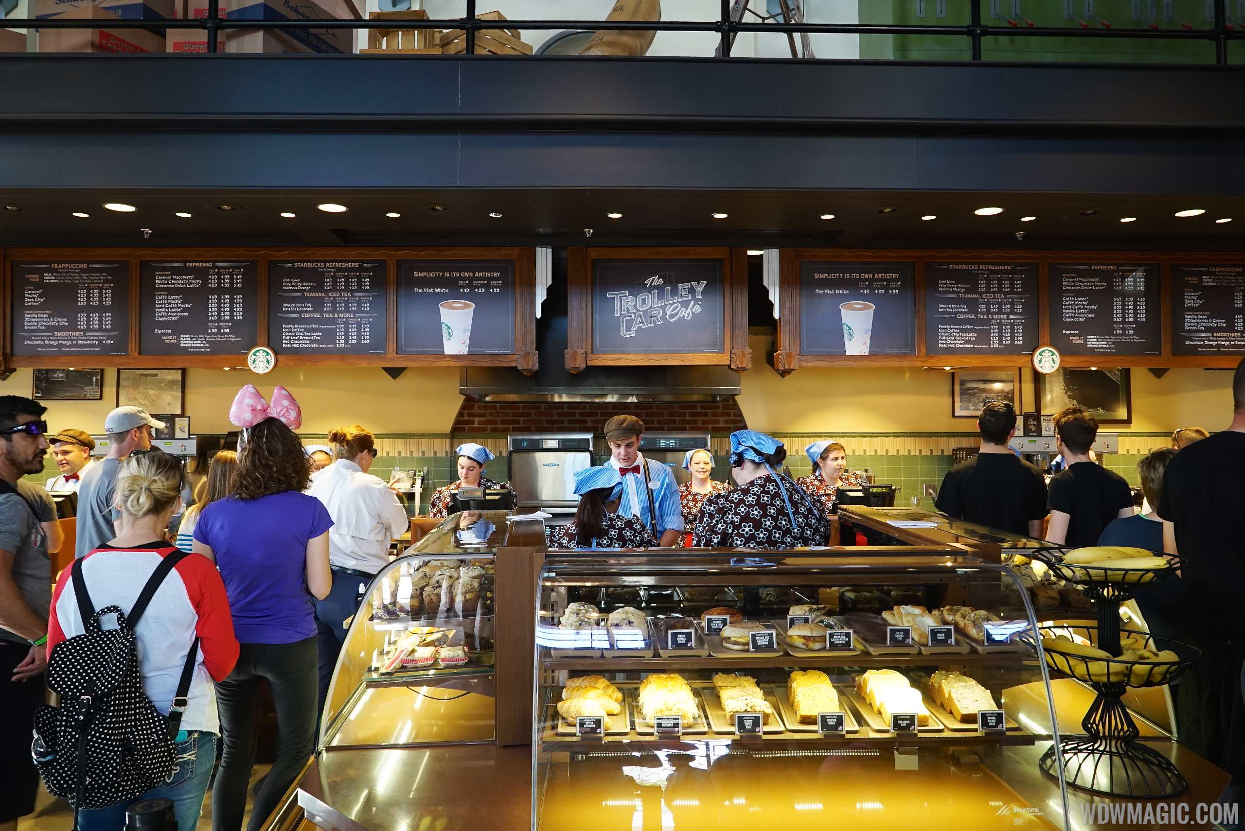 The Trolley Car Café Starbucks - Trolley Car Cafe - Inside view