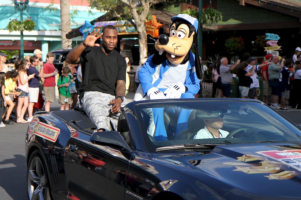 ESPN The Weekend - NFL Motorcade - Anquan Boldin