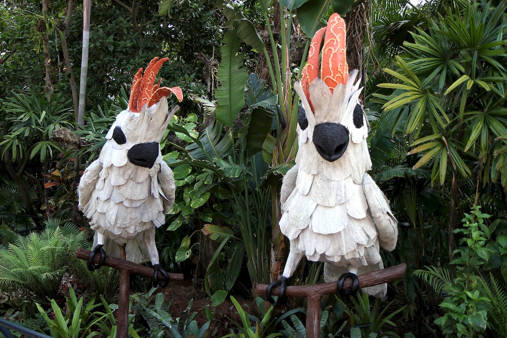 International Flower and Garden Festival - Mexico's exotic birds in topiary form