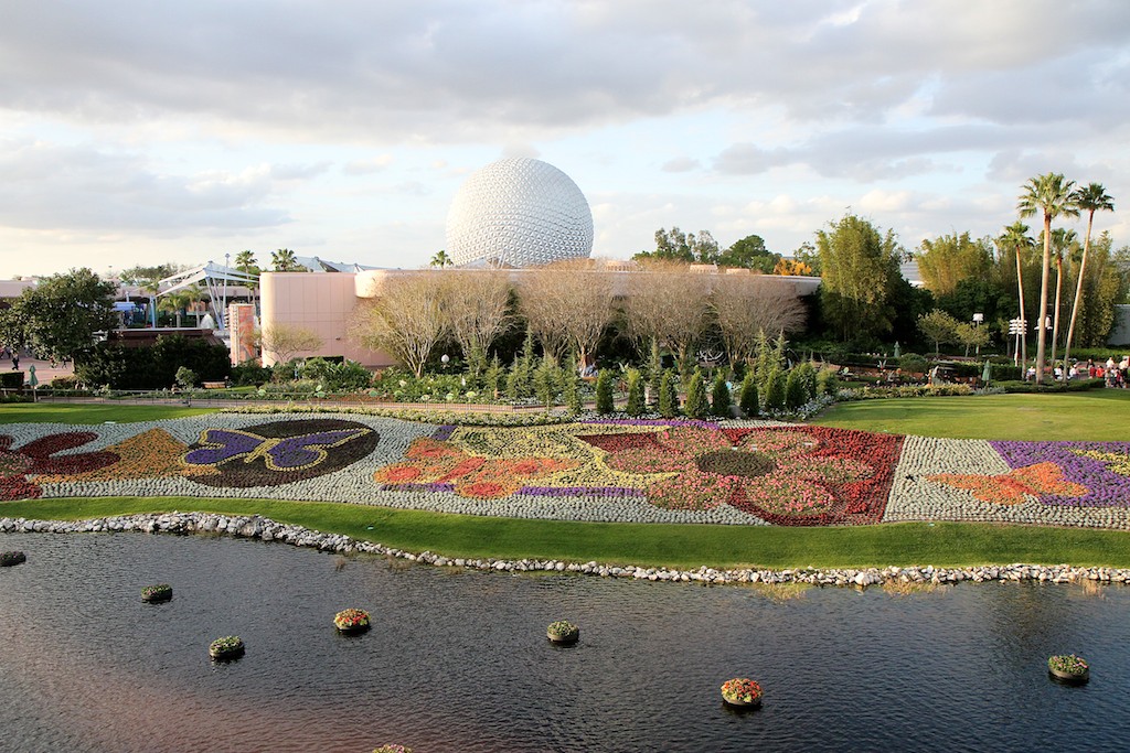 International Flower and Garden Festival - Future World East flower beds