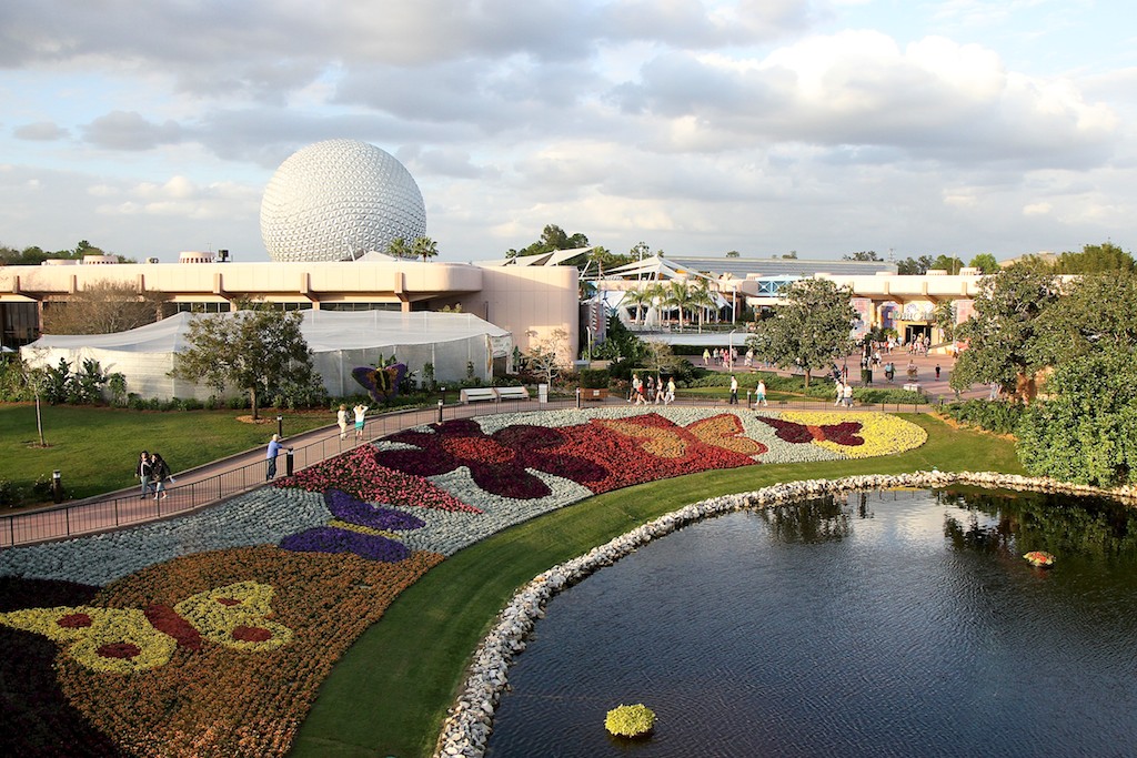 International Flower and Garden Festival - Future World West flower beds