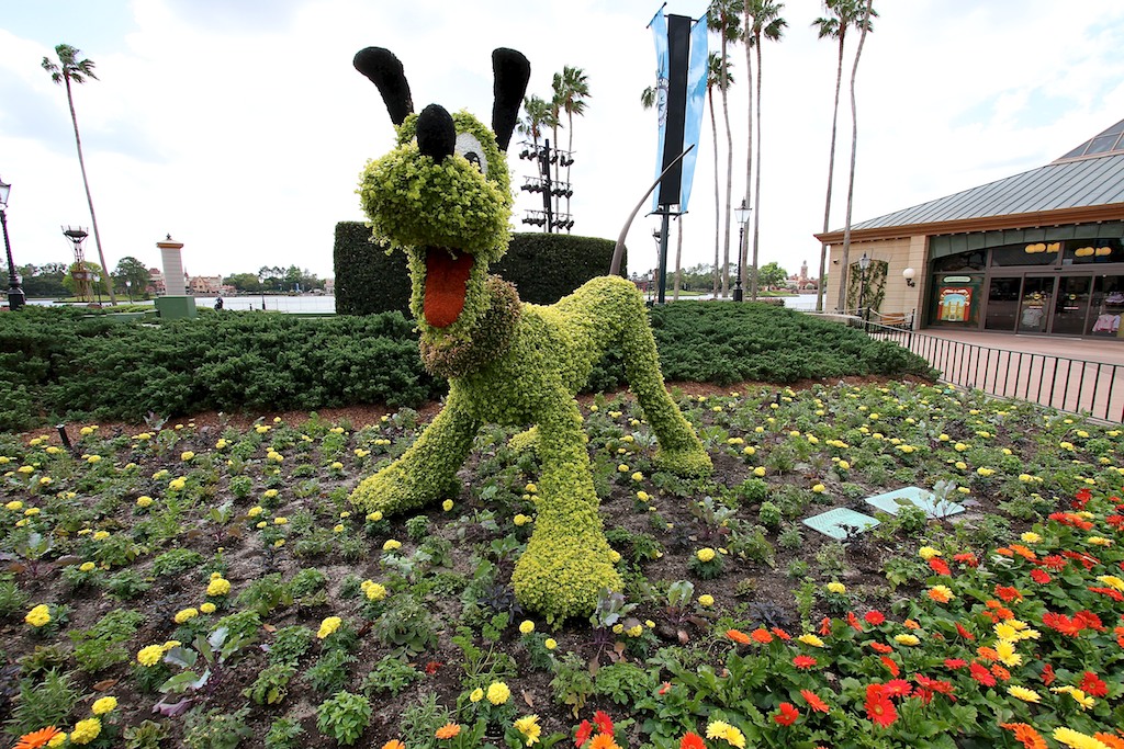 International Flower and Garden Festival - Pluto Topiary