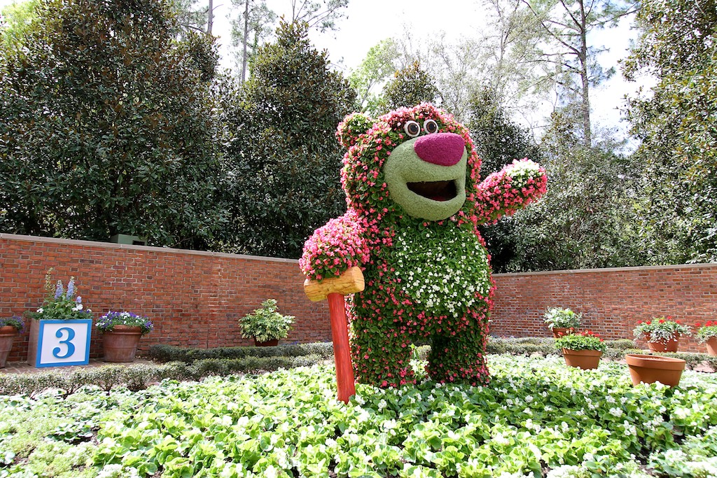 International Flower and Garden Festival - Lotso Topiary in the American Adventure Pavilion