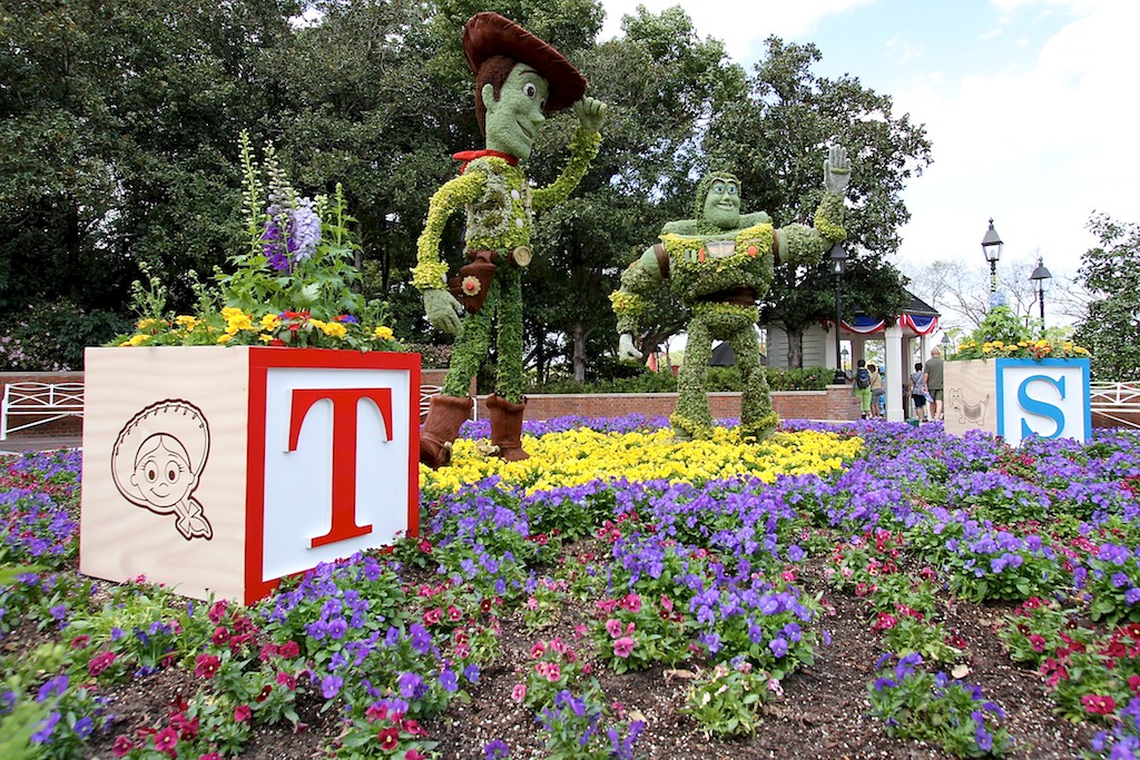 International Flower and Garden Festival - Toy Story Topiary