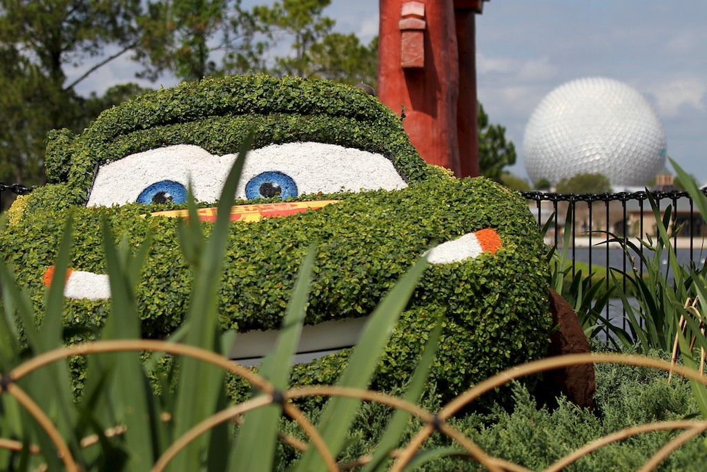 International Flower and Garden Festival - Lightning McQueen at the Japan Pavilion