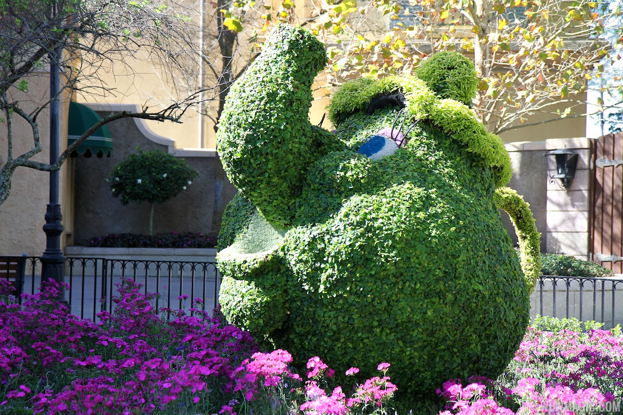 International Flower and Garden Festival - 2013 Epcot Flower and Garden Festival - Beauty and the Beast topiary