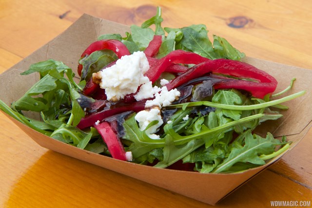 2014 Epcot Flower and Garden Festival Outdoor Kitchen kiosk - Florida Fresh - Watermelon Salad $3.50 2014 Epcot Flower and Garden Festival Outdoor Kitchen kiosk - Florida Fresh - Watermelon Salad $3.50