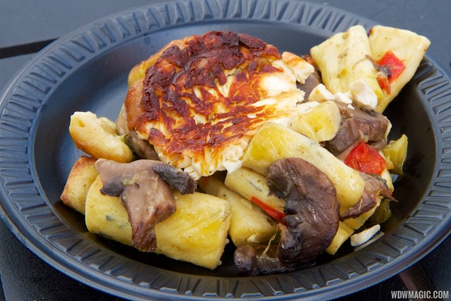 2014 Epcot Flower and Garden Festival Outdoor Kitchen kiosk - Fleur de Lys France - Ghnocchis Parisienne a la Provencal $4.75 2014 Epcot Flower and Garden Festival Outdoor Kitchen kiosk - Fleur de Lys France - Ghnocchis Parisienne a la Provencal $4.75