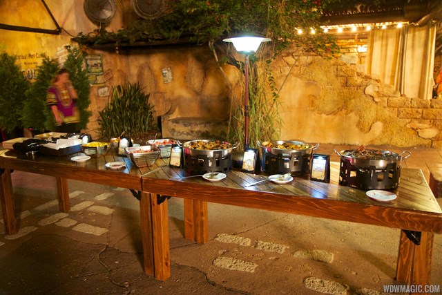 Harambe Nights - Buffet food stations Harambe Nights - Buffet food stations