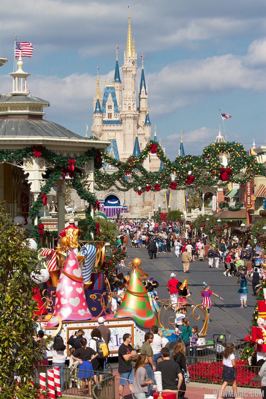 Holidays at the Magic Kingdom - Christmas Holidays decorations at the Magic Kingdom 2012
