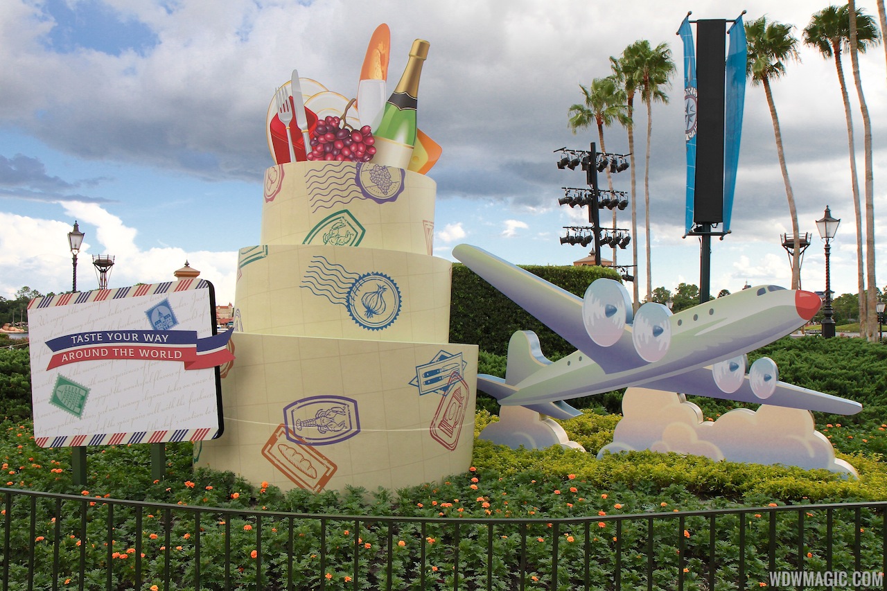 International Food and Wine Festival - 2012 Food and Wine Festival - World Showcase Plaza decor