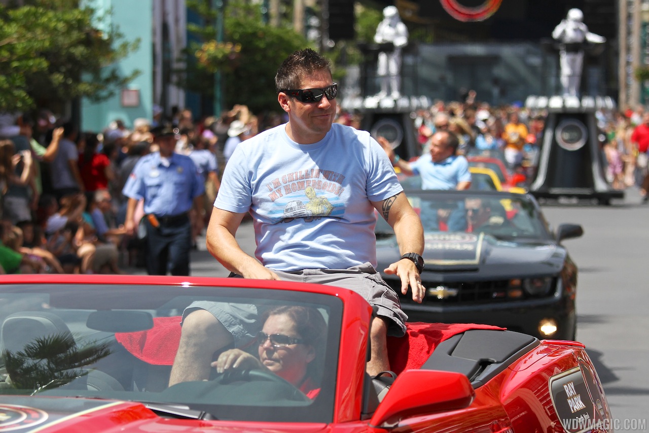 Star Wars Weekends - 2013 Star Wars Weekends - Weekend 2 Legends of the Force motorcade - Ray Park