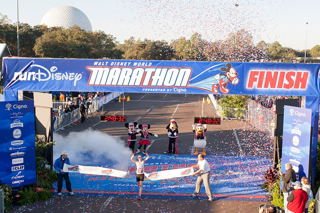 Walt Disney World Marathon Weekend - Highest placed women in the race - Renee High