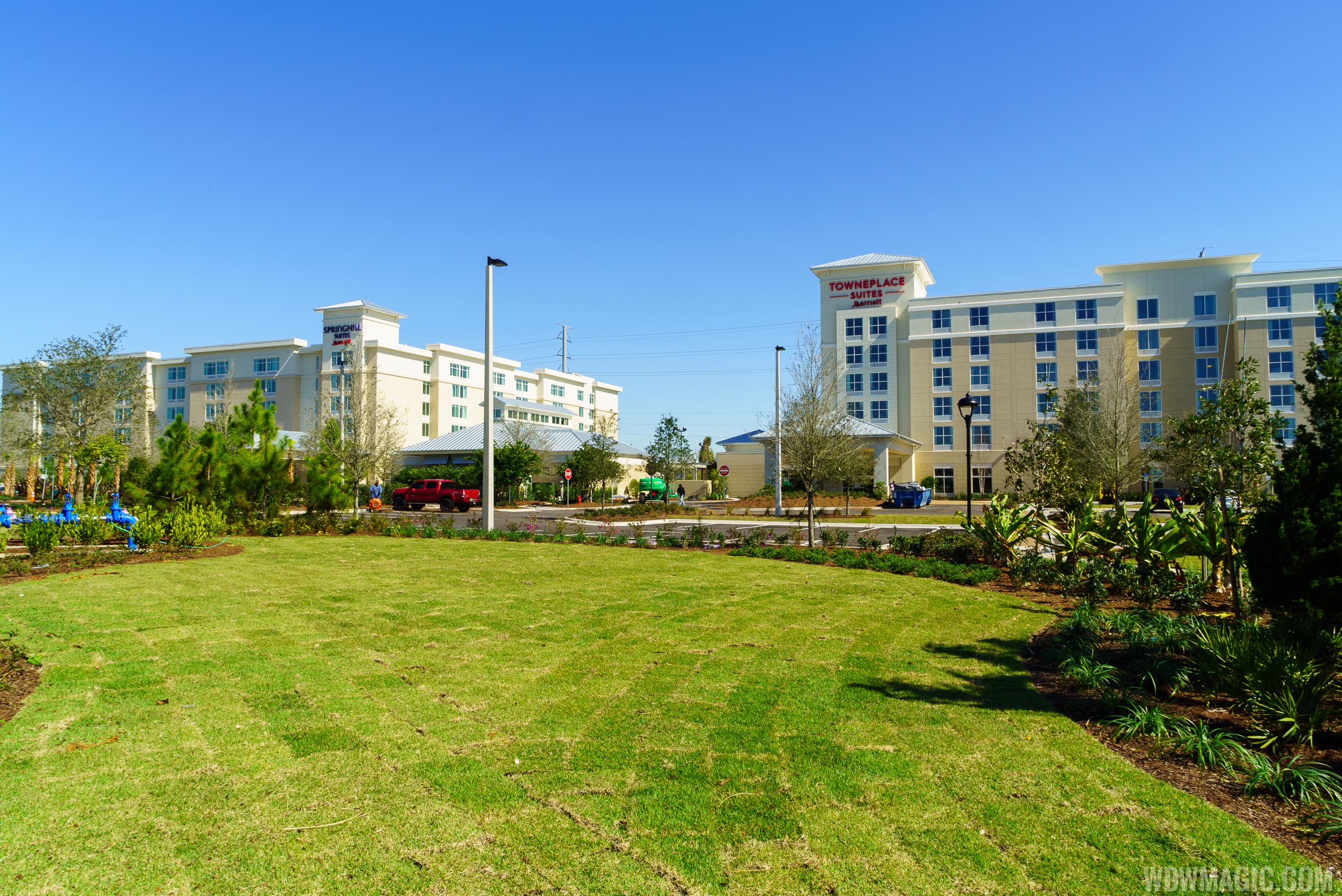 Flamingo Crossing hotels SpringHill Suites and TownePlace Suites will