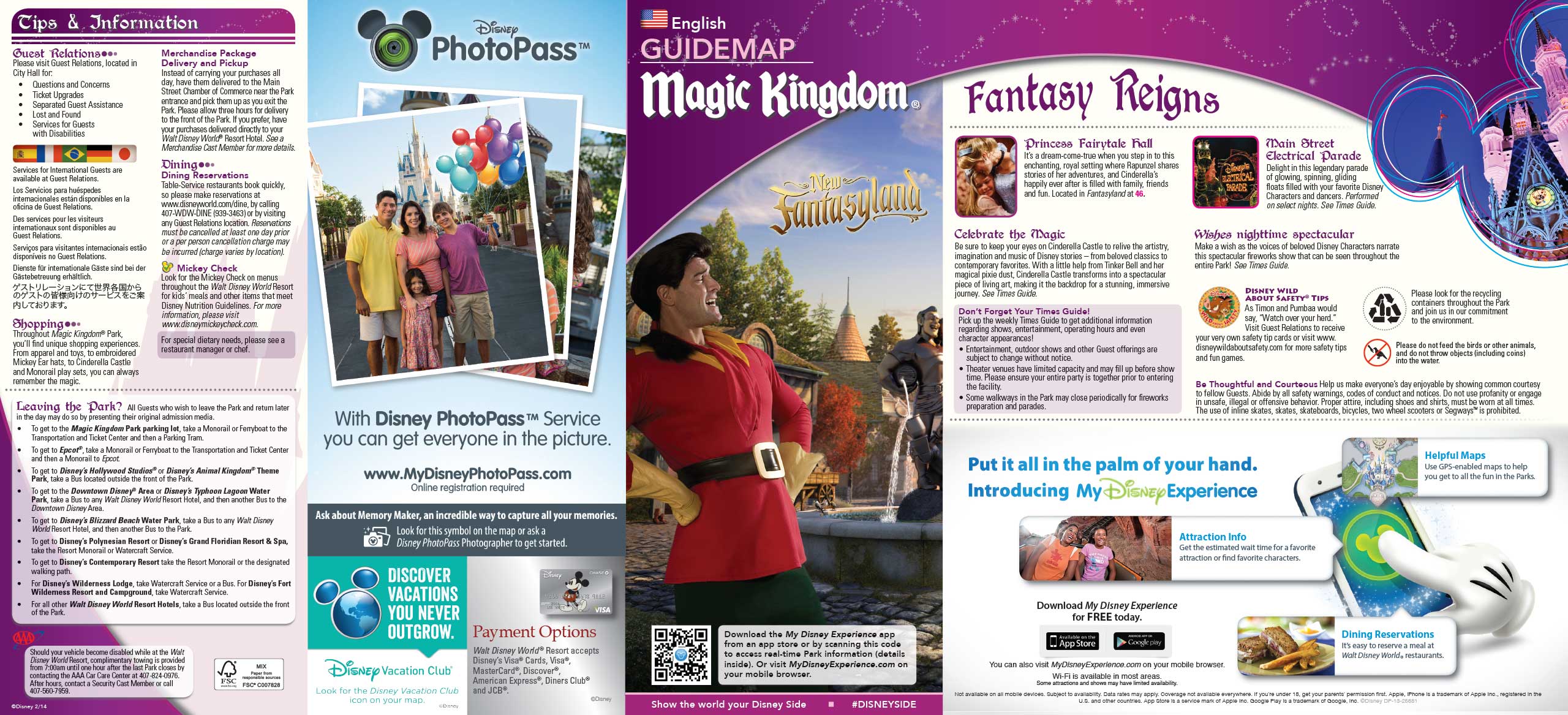 disney world magic kingdom fastpass+ options