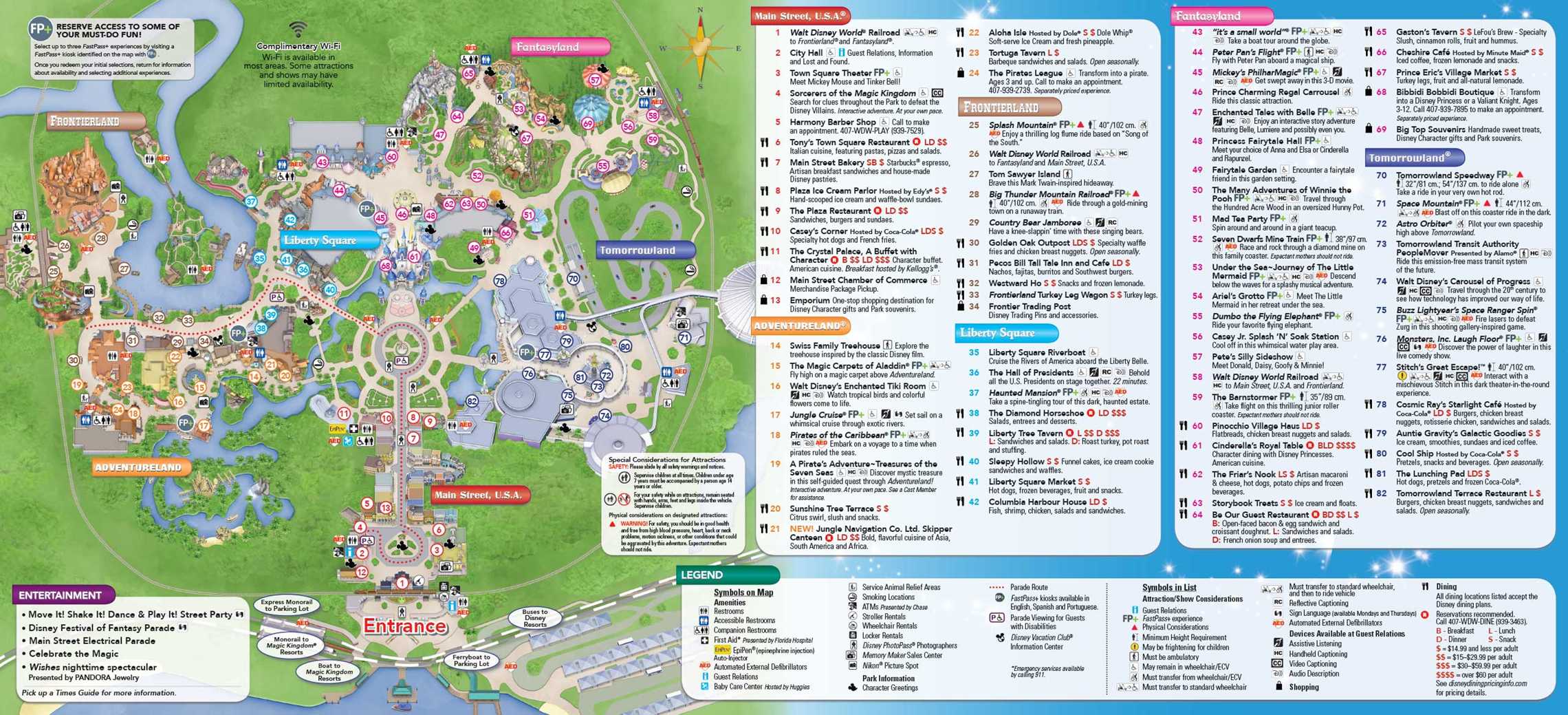 May 2016 Walt Disney World Park Maps Photo 8 Of 14