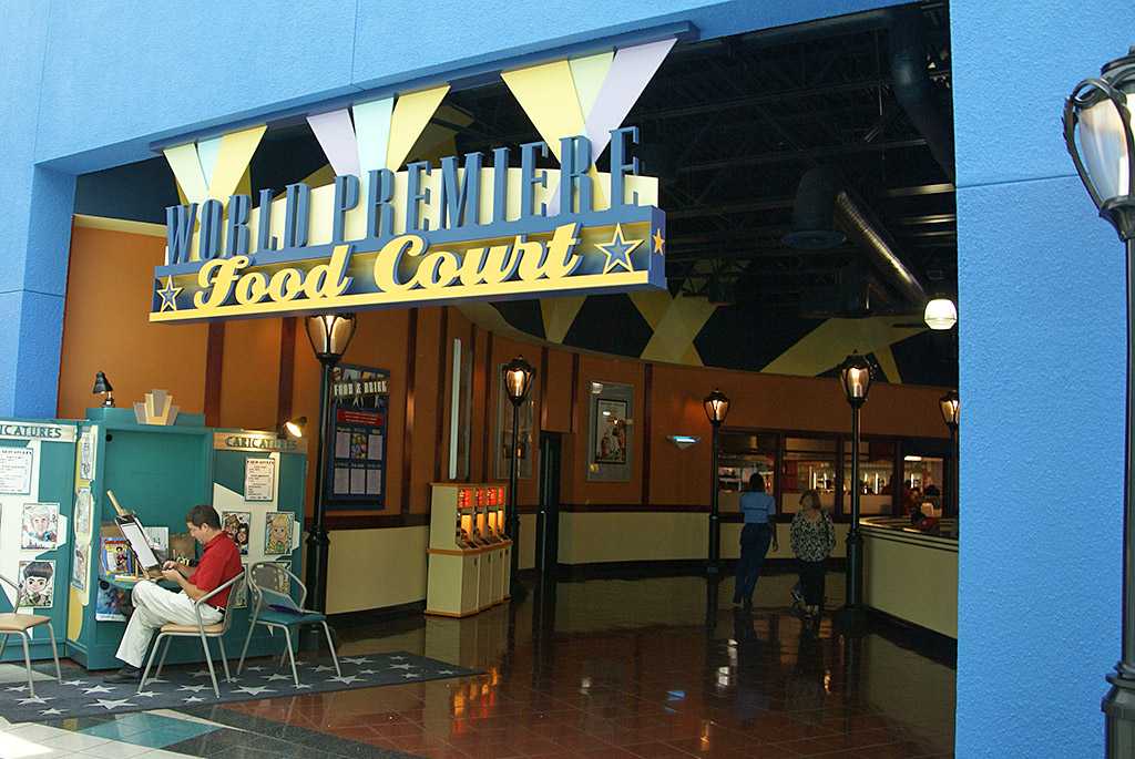 All Star Movies Resort Cinema Hall Lobby And Food Court