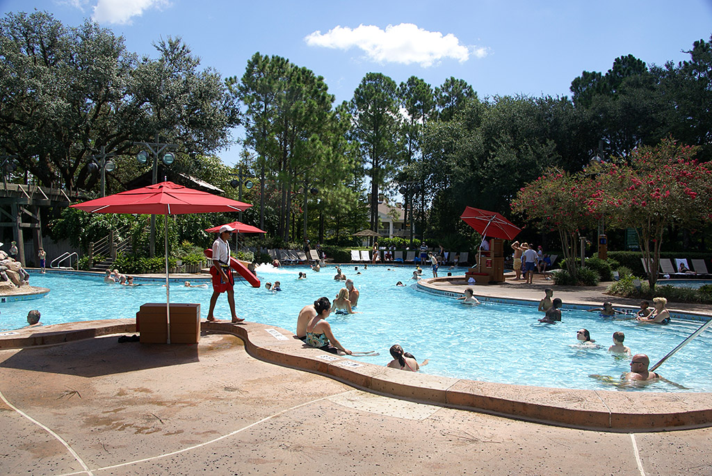 Disney's Port Orleans Resort Riverside - Port Orleans Riverside Ol' Man Island pool