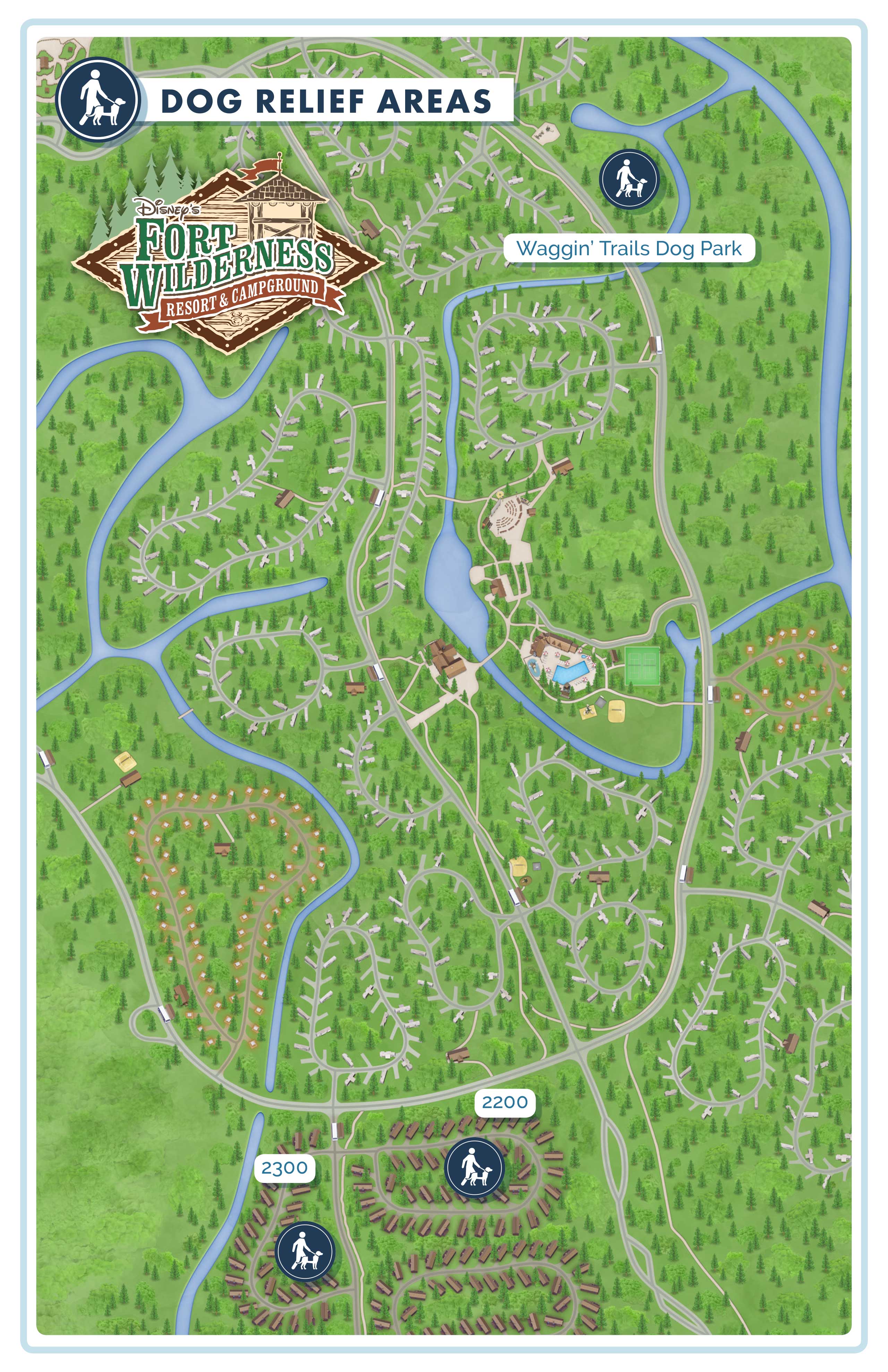 More Details On Dog Policy And Dog Relief Areas At Walt