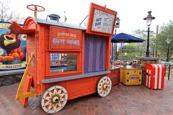 Storybook Circus Hot Dogs